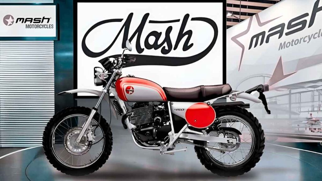 Mash Scamster 450 2026 estilo clásico con tecnología moderna en una scrambler