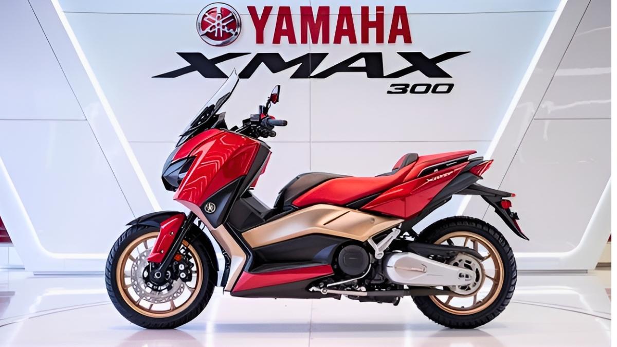 Yamaha XMAX 300 2026 scooter premium con diseño moderno y motor eficiente