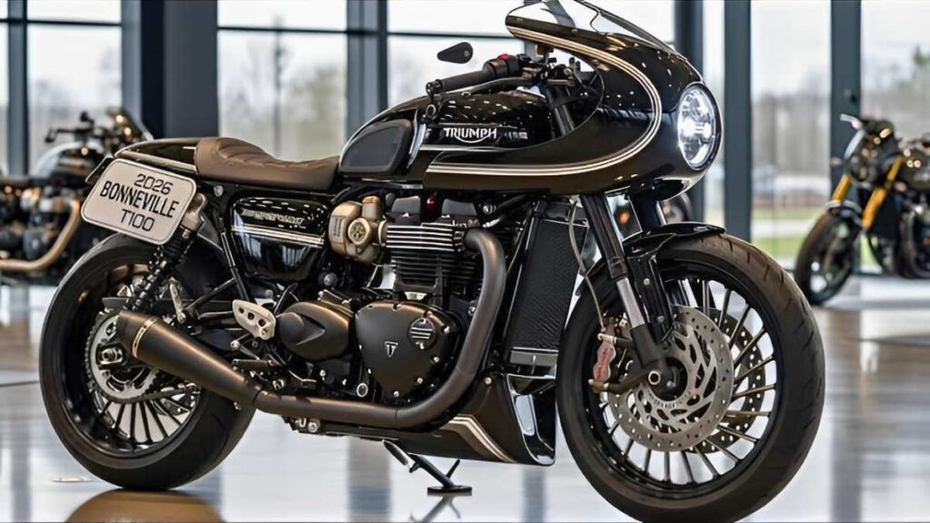Triumph Bonneville T100 2026 tradición británica con estilo y rendimiento renovado