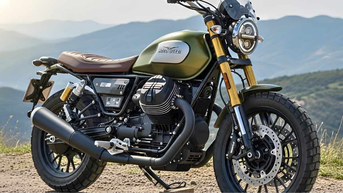 Moto Guzzi V9 Scrambler 2026 espíritu aventurero con estilo retro italiano