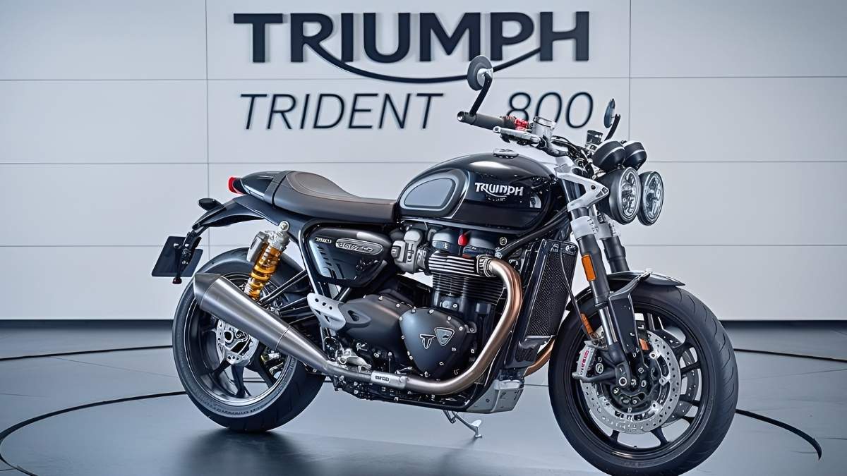 Triumph Trident 800 naked británica con potencia y estilo moderno