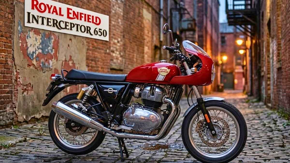 Royal Enfield Interceptor 650 2026 clásica británica con alma retro y tecnología moderna
