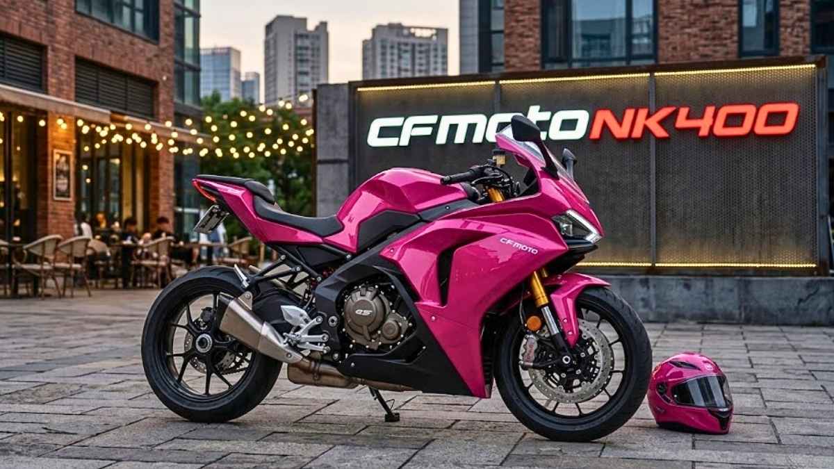 CF MOTO NK 400 2026 naked china con diseño deportivo y tecnología avanzada