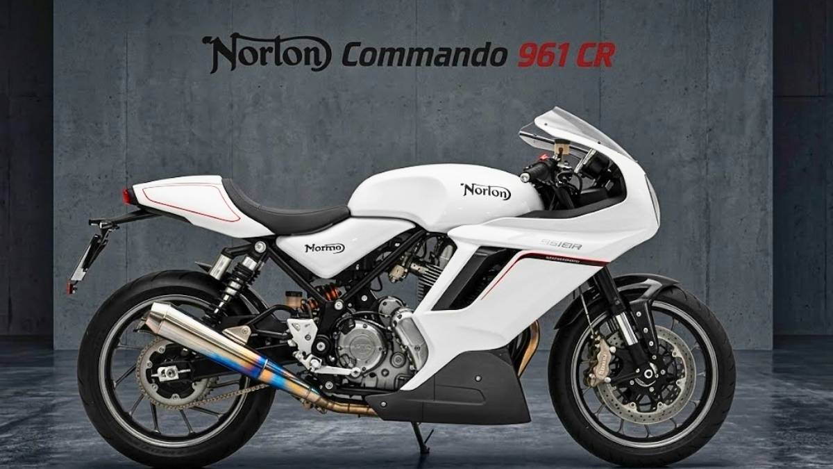 Norton Commando 961 CR 2026 café racer británica con estilo clásico y rendimiento moderno