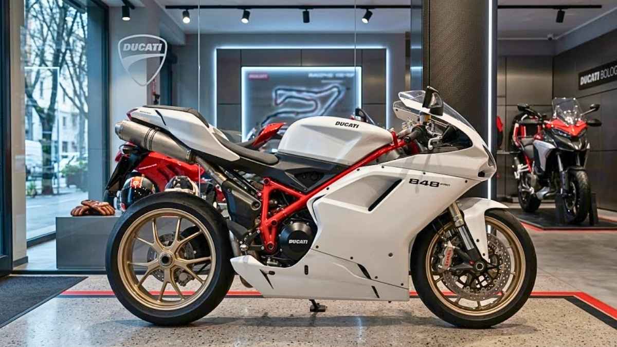 Ducati 848 EVO 2026 la superbike italiana que combina velocidad y precisión