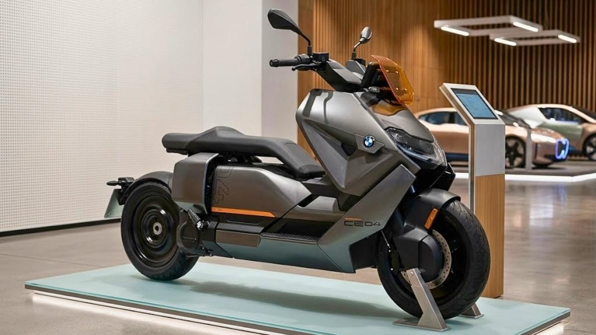 BMW CE 04 eléctrico Movilidad inteligente y estilo alemán